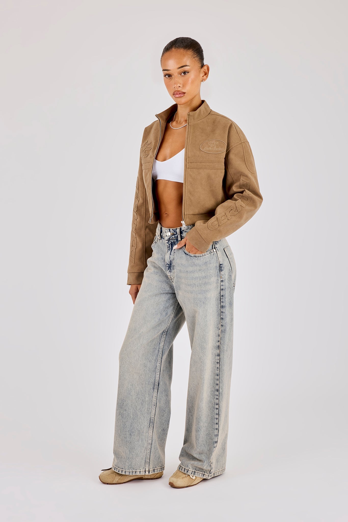 Low Rise Baggy Jean - Antique Wash
